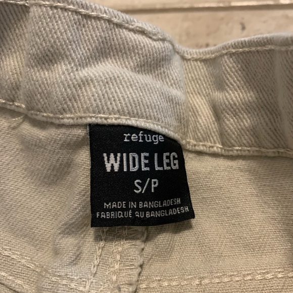 Refuge Wide Leg Cargo Pants Size Small - Picture 8 of 9